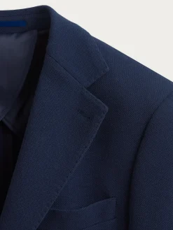 Americanas-Alvaro Moreno AMERICANA PUNTO ESTRUCTURA Azul Marino