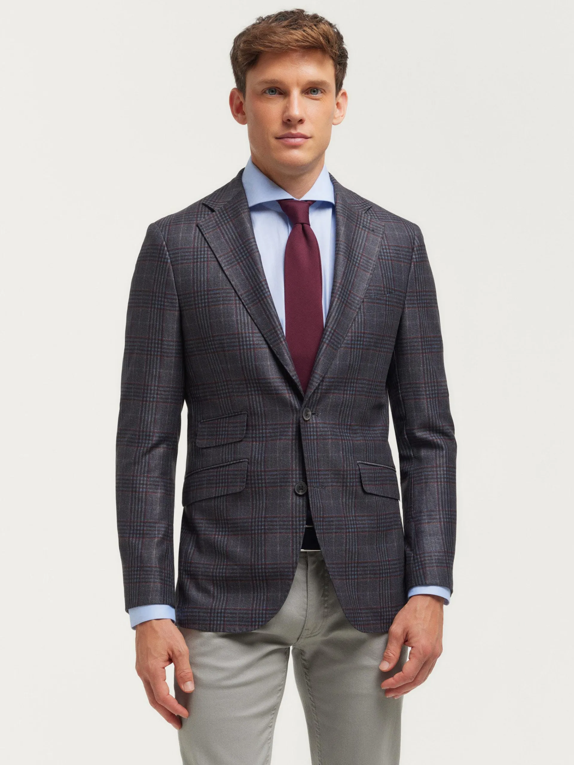 Americanas-Alvaro Moreno AMERICANA PUNTO GALES Azul Marino