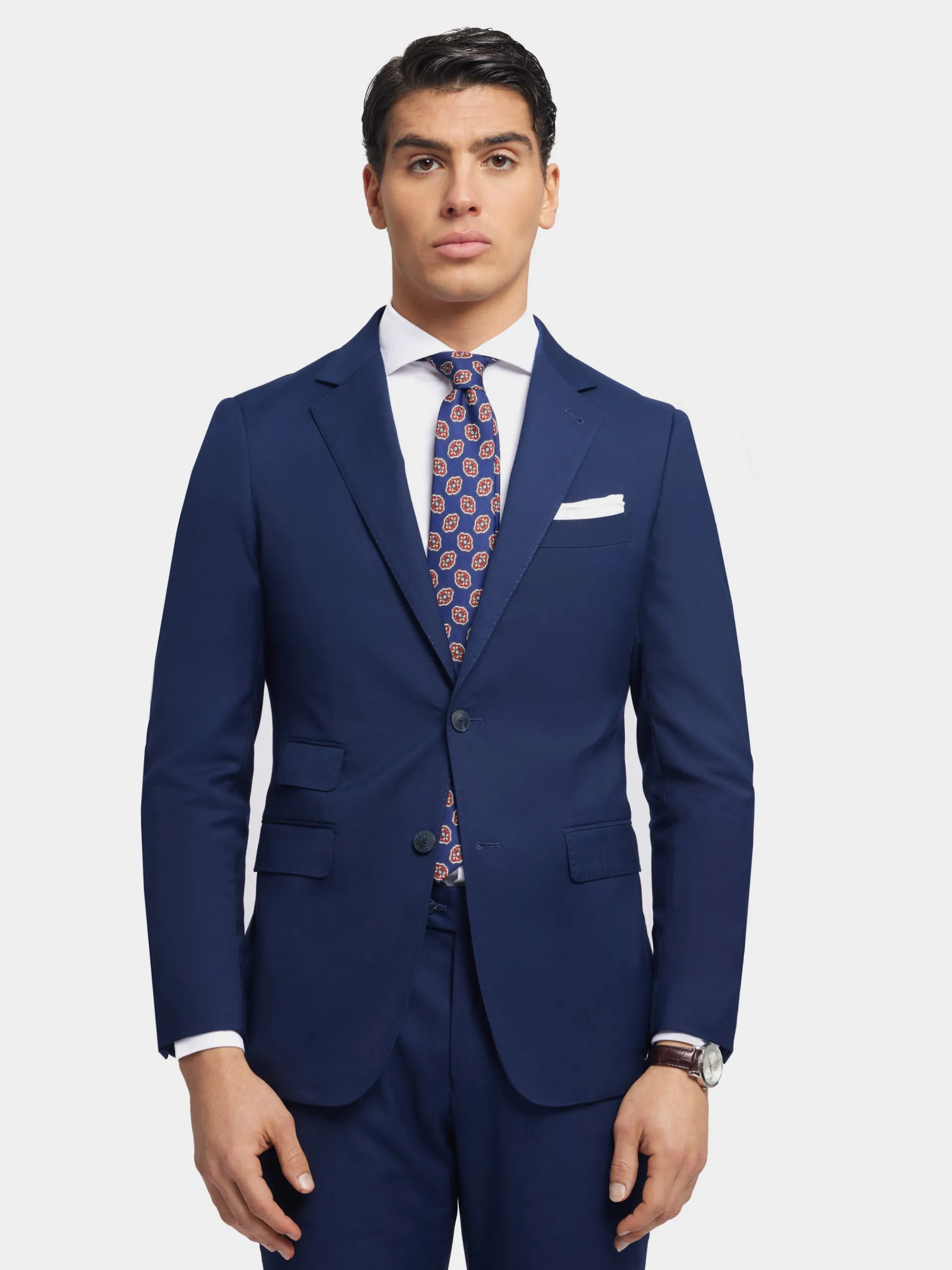 Trajes|Trajes-Alvaro Moreno AMERICANA TWILL Azul