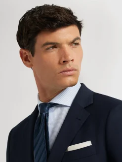 Trajes|Trajes-Alvaro Moreno AMERICANA TWILL Azul Marino