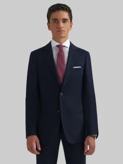 Trajes|Trajes-Alvaro Moreno AMERICANA TWILL CADETE Azul Marino