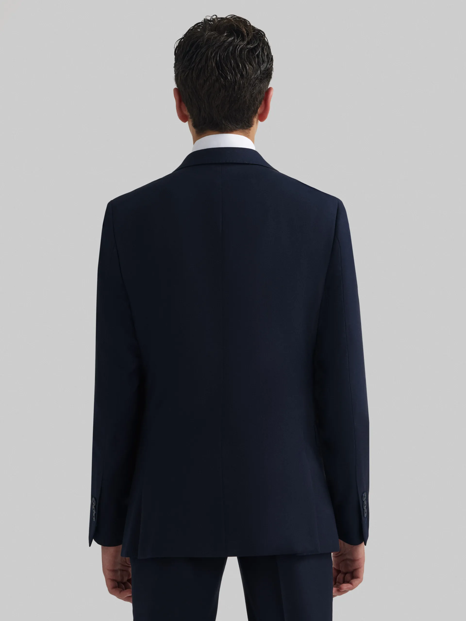 Trajes|Trajes-Alvaro Moreno AMERICANA TWILL CADETE Azul Marino