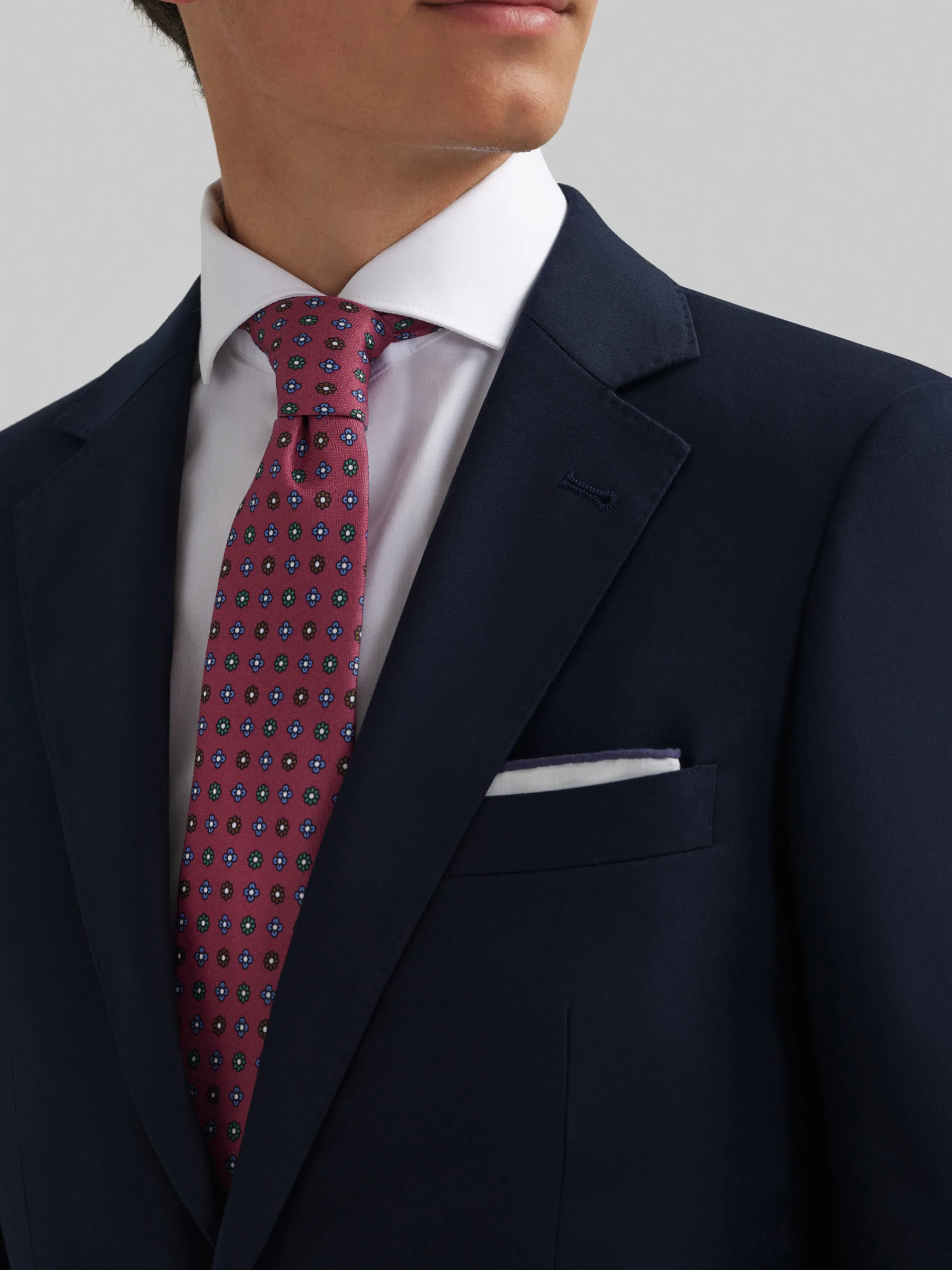 Trajes|Trajes-Alvaro Moreno AMERICANA TWILL CADETE Azul Marino