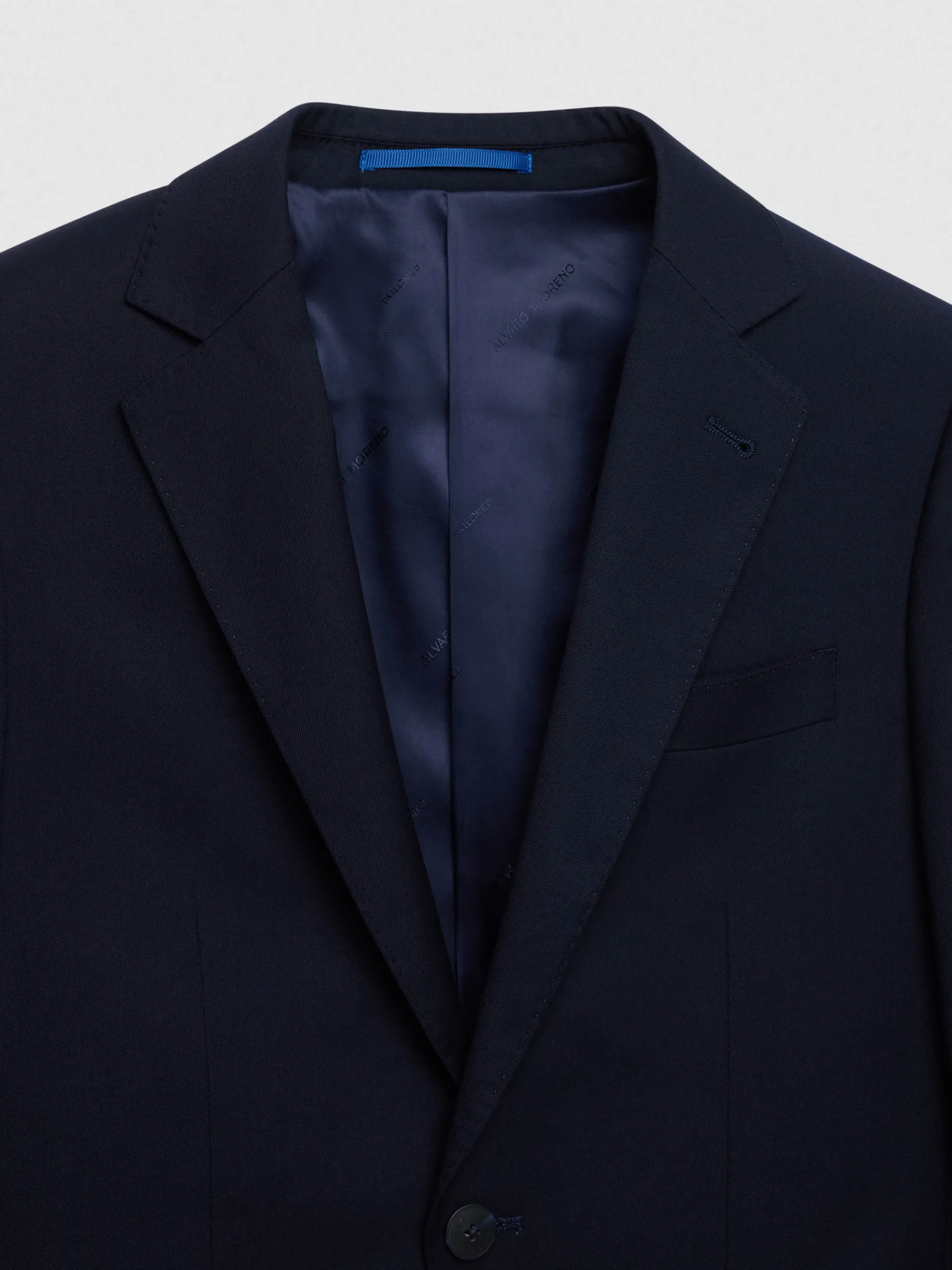 Trajes|Trajes-Alvaro Moreno AMERICANA TWILL CADETE Azul Marino