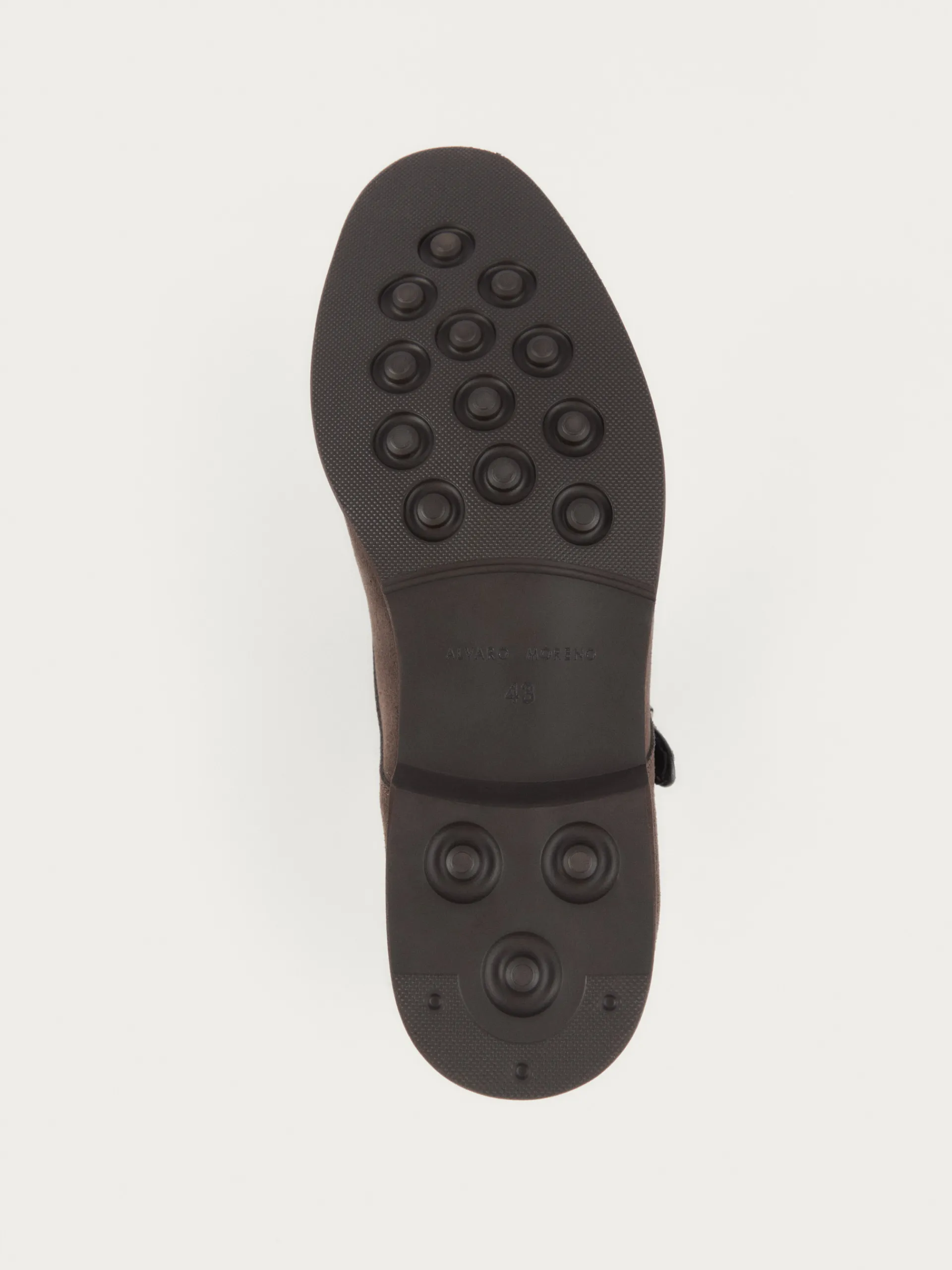 Vestir-Alvaro Moreno BLUCHER DOBLE HEBILLA MARRÓN Marrón