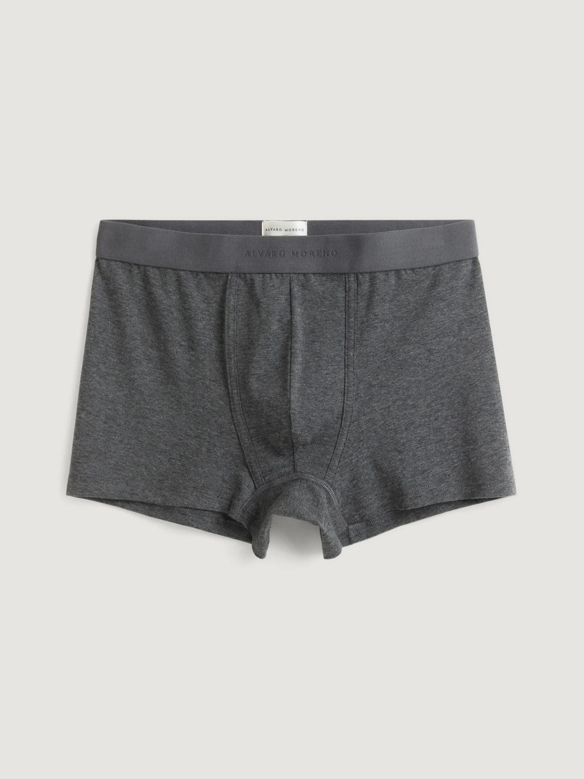 Ropa Interior-Alvaro Moreno BOXER BASIC Gris