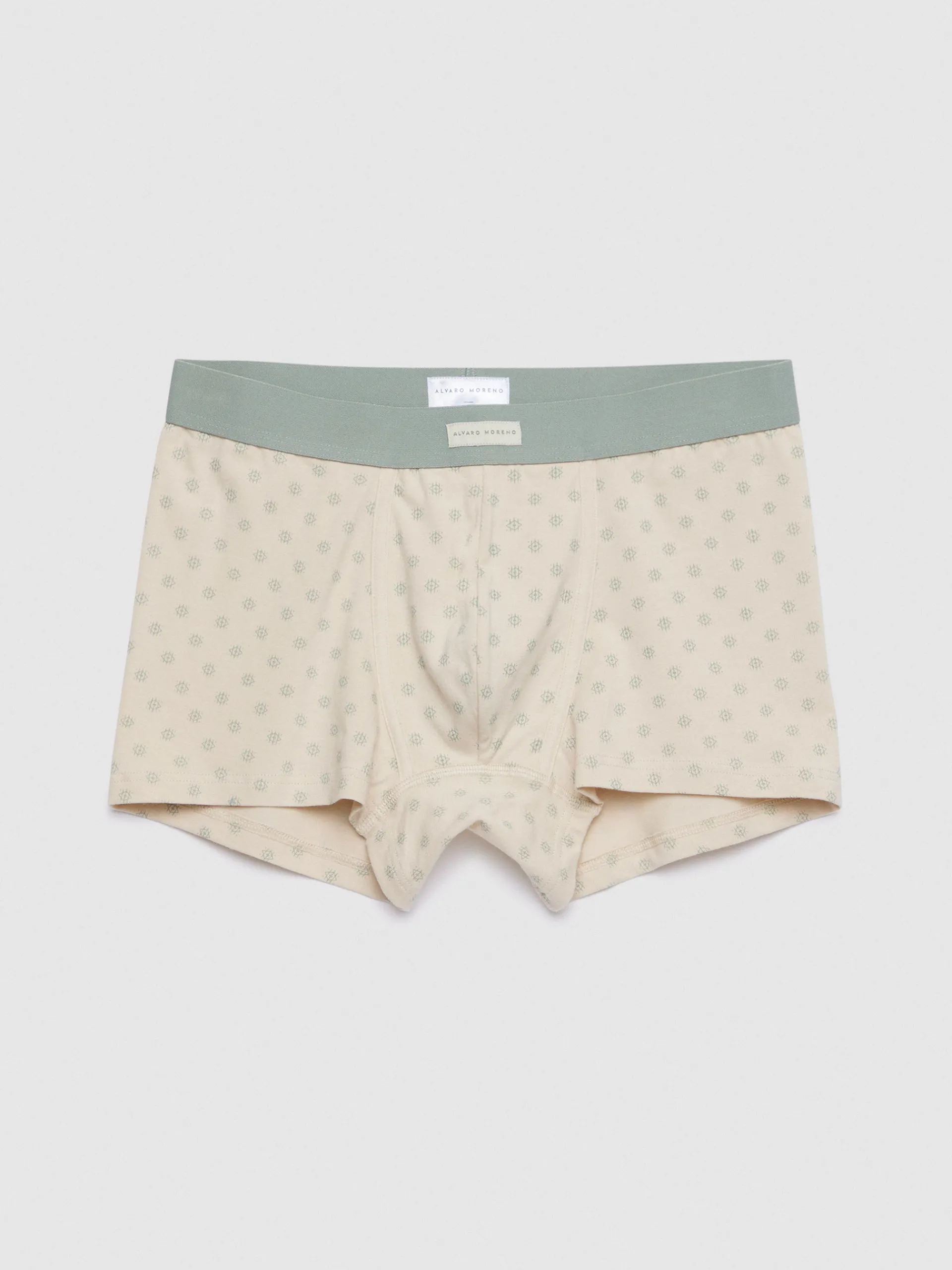 Ropa Interior-Alvaro Moreno BOXER ETHNIC Beige