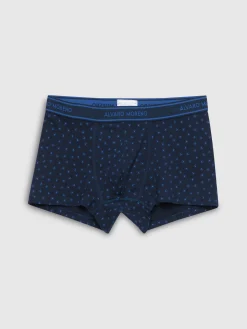 Ropa Interior-Alvaro Moreno BOXER LOGOS Azul Marino
