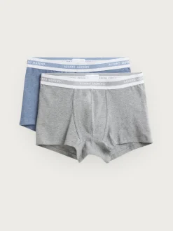 Ropa Interior-Alvaro Moreno BOXER MELANGE Gris