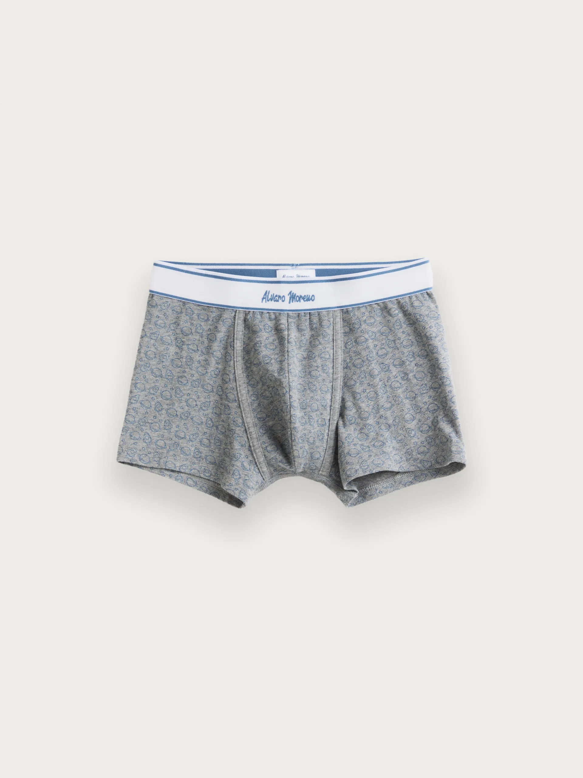 Accesorios-Alvaro Moreno BOXER PLANET KIDS GRIS Azul Marino