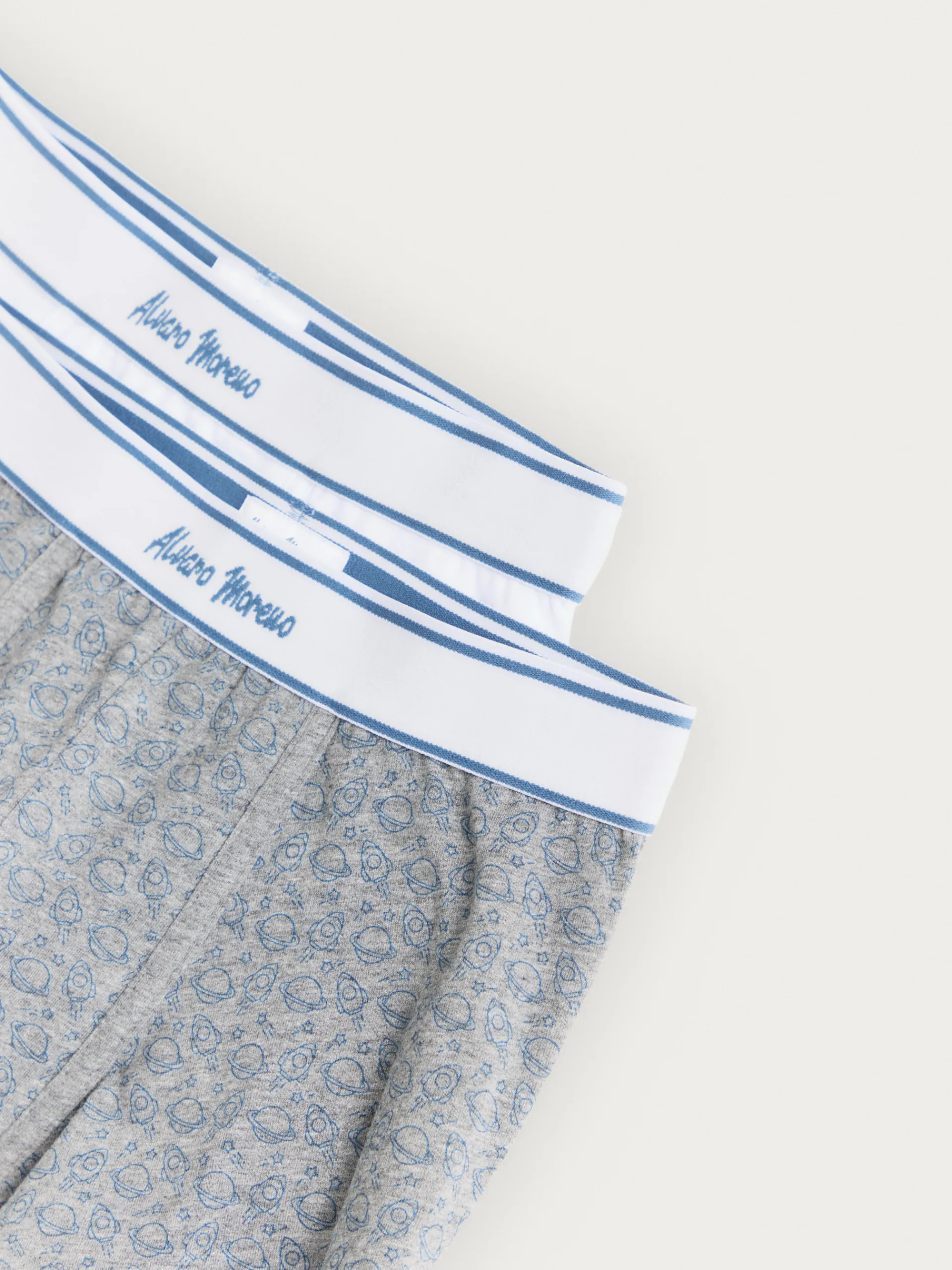 Accesorios-Alvaro Moreno BOXER PLANET KIDS GRIS Azul Marino