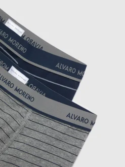 Ropa Interior-Alvaro Moreno BOXER SAILING Gris