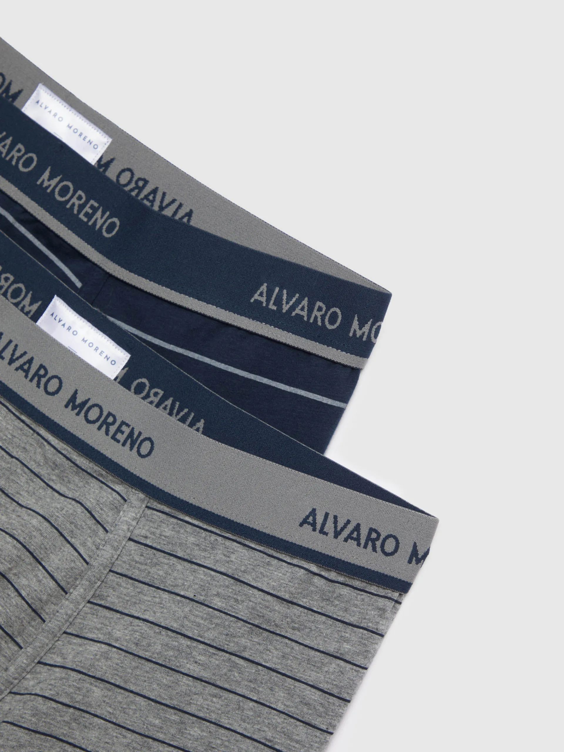 Ropa Interior-Alvaro Moreno BOXER SAILING Gris