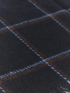 Bufandas-Alvaro Moreno BUFANDA CHECKS Azul Marino