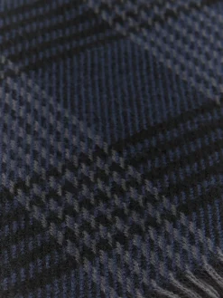 Bufandas-Alvaro Moreno BUFANDA CHECKS Azul Marino