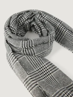 Bufandas-Alvaro Moreno BUFANDA CHECKS Negro