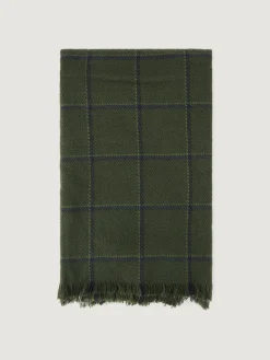 Bufandas-Alvaro Moreno BUFANDA CHECKS Verde