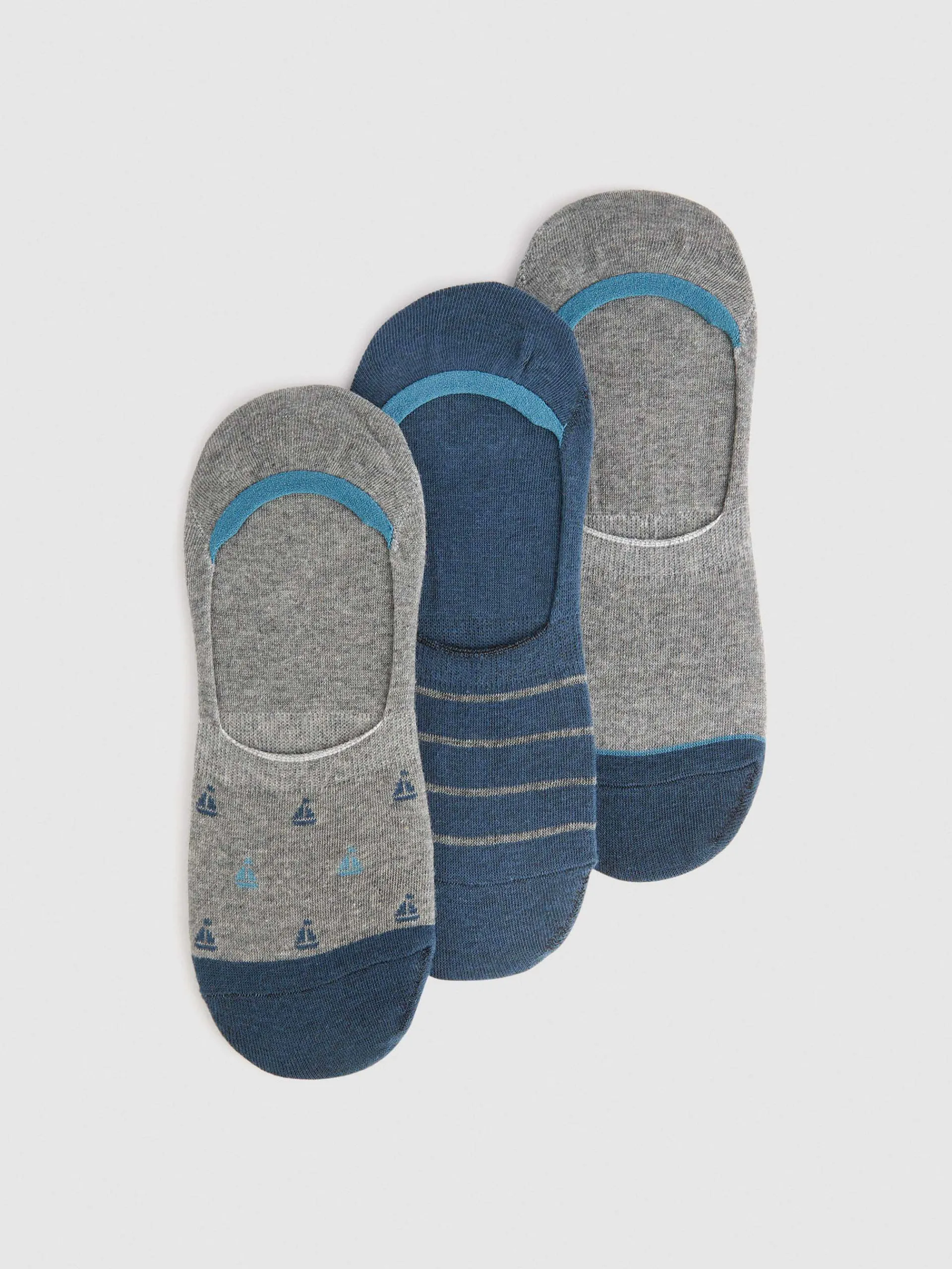 Calcetines-Alvaro Moreno CALCETINES INVISIBLES Azul