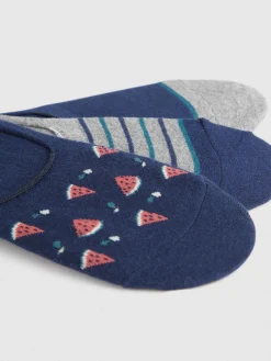 Calcetines-Alvaro Moreno CALCETINES INVISIBLES Azul Marino