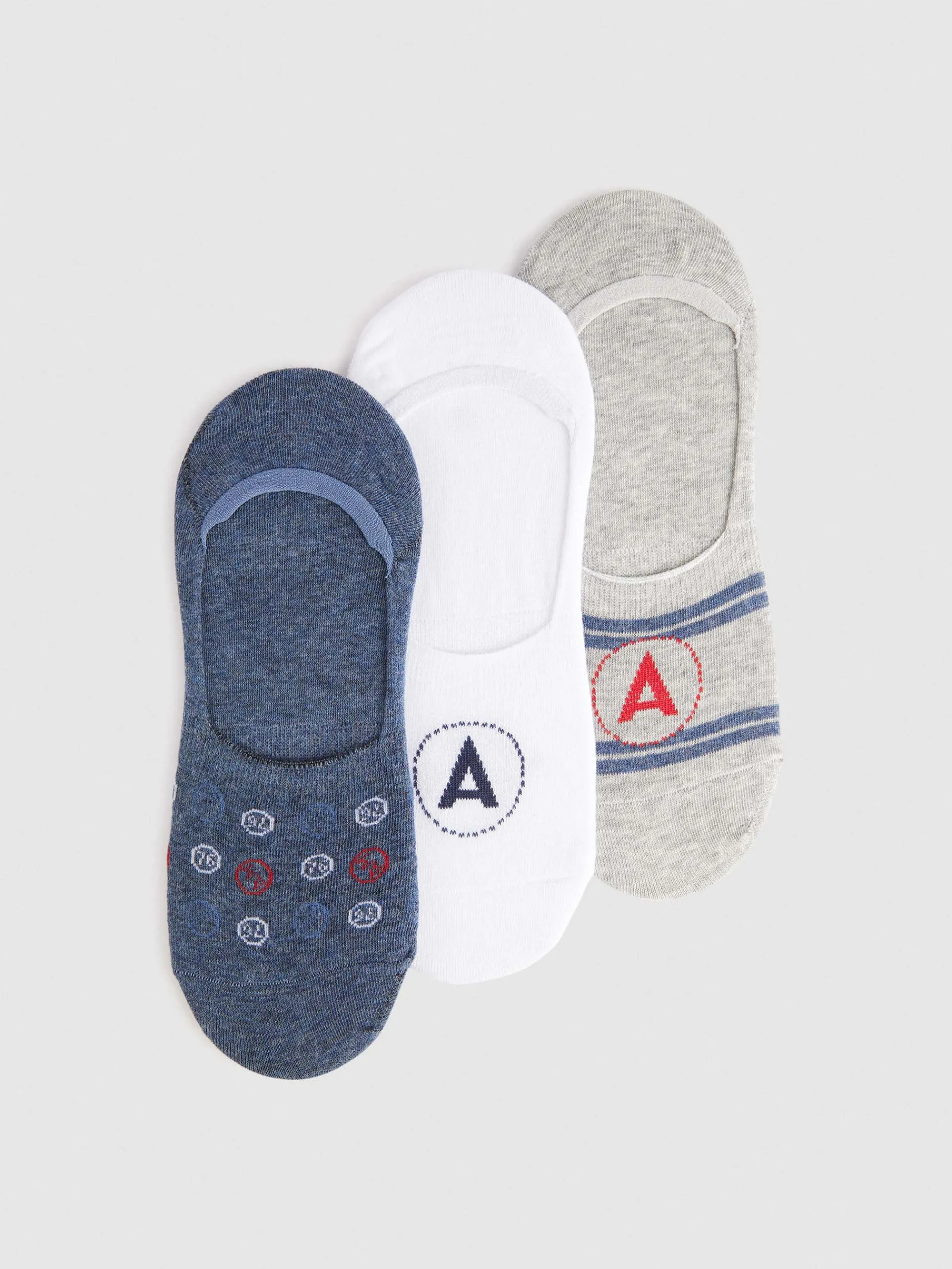 Calcetines-Alvaro Moreno CALCETINES INVISIBLES Gris