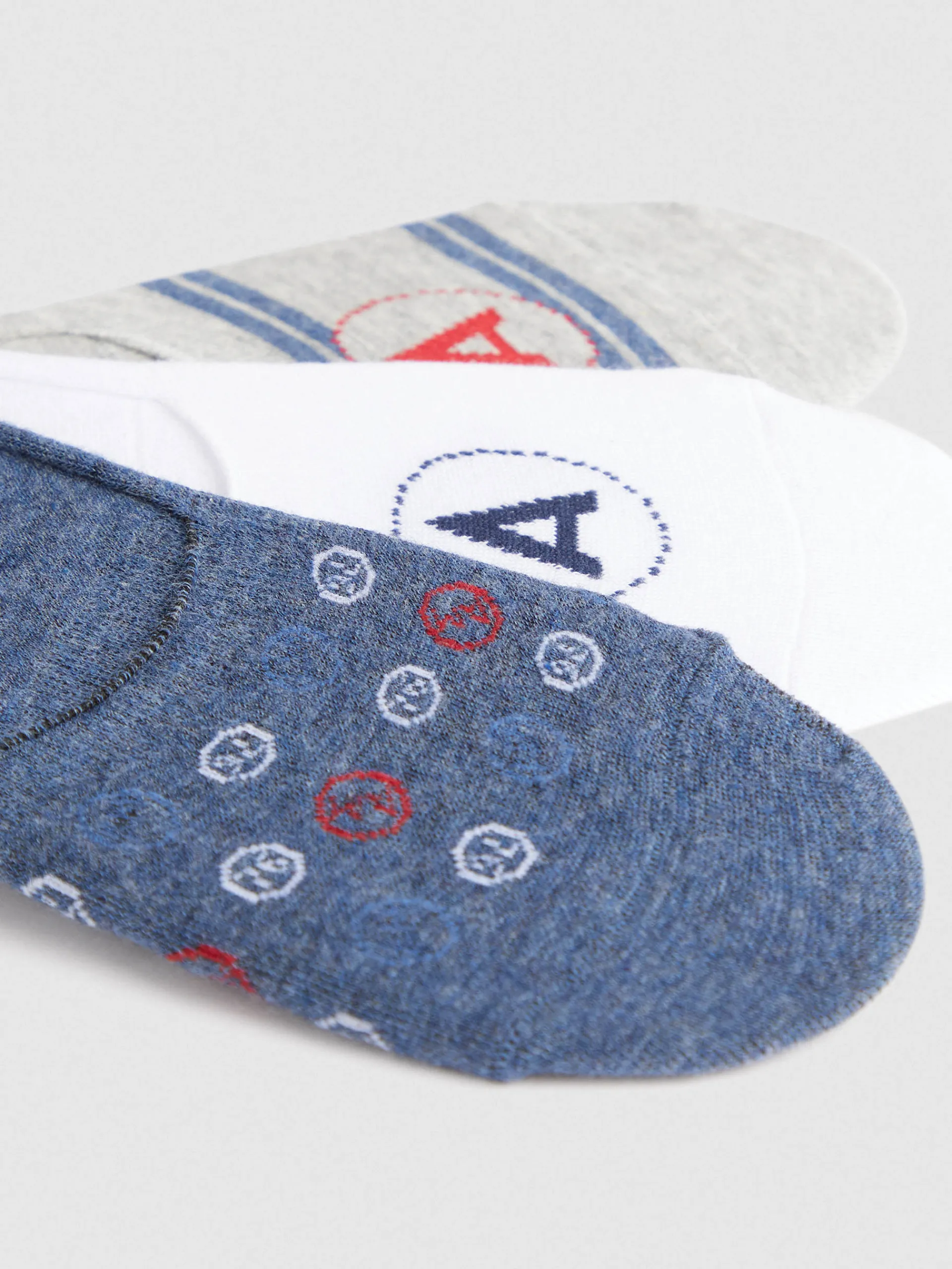 Calcetines-Alvaro Moreno CALCETINES INVISIBLES Gris