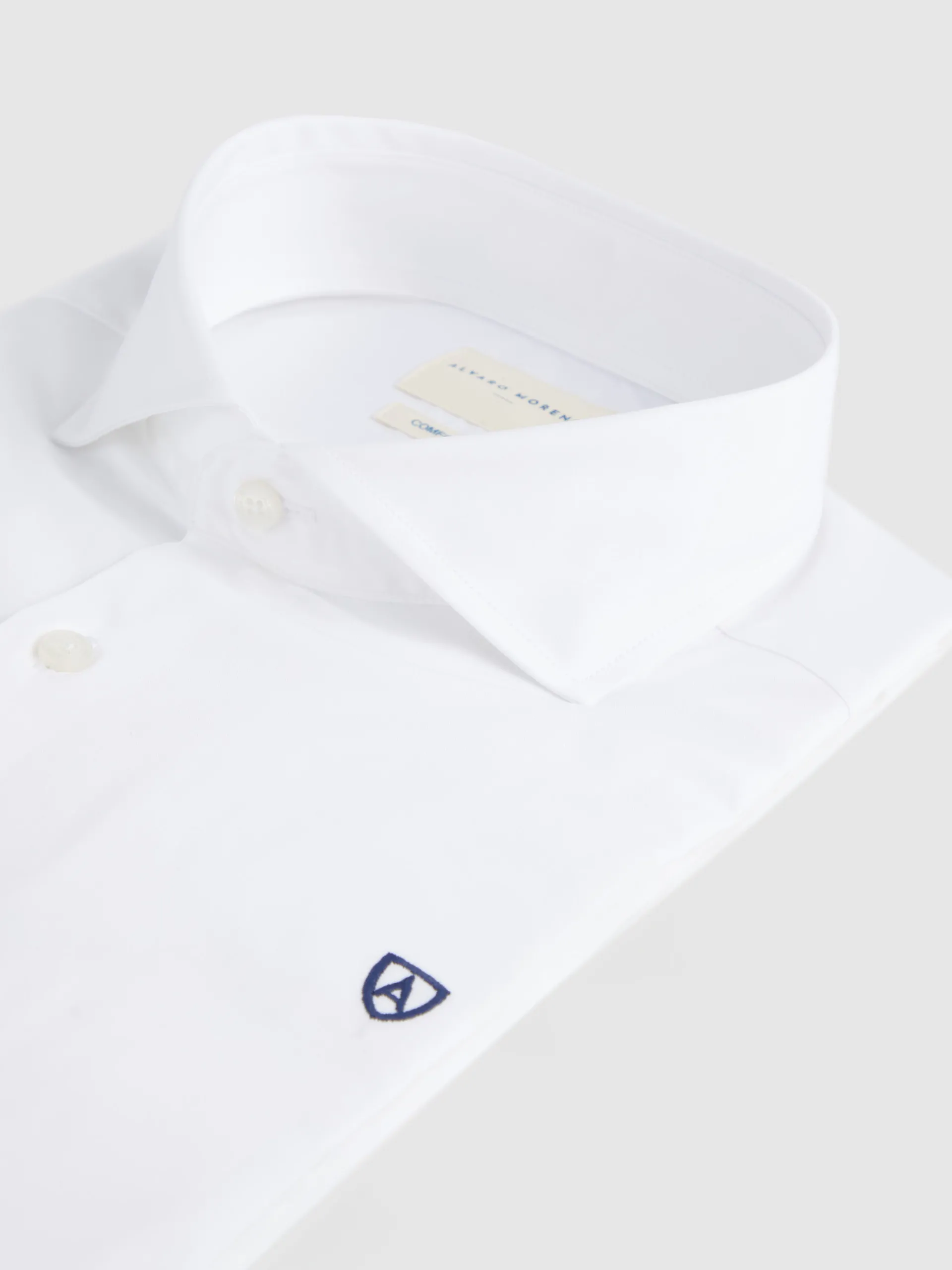 Camisas Vestir|Camisas Vestir-Alvaro Moreno CAMISA COMFORT FIL A FIL Blanco