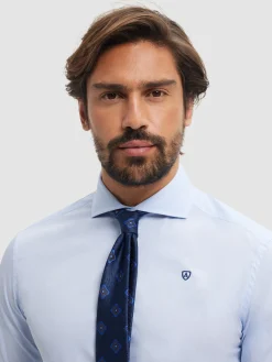 Camisas Vestir|Camisas Vestir-Alvaro Moreno CAMISA COMFORT FIL A FIL Celeste