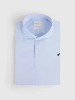 Camisas Vestir|Camisas Vestir-Alvaro Moreno CAMISA COMFORT FIL A FIL Celeste