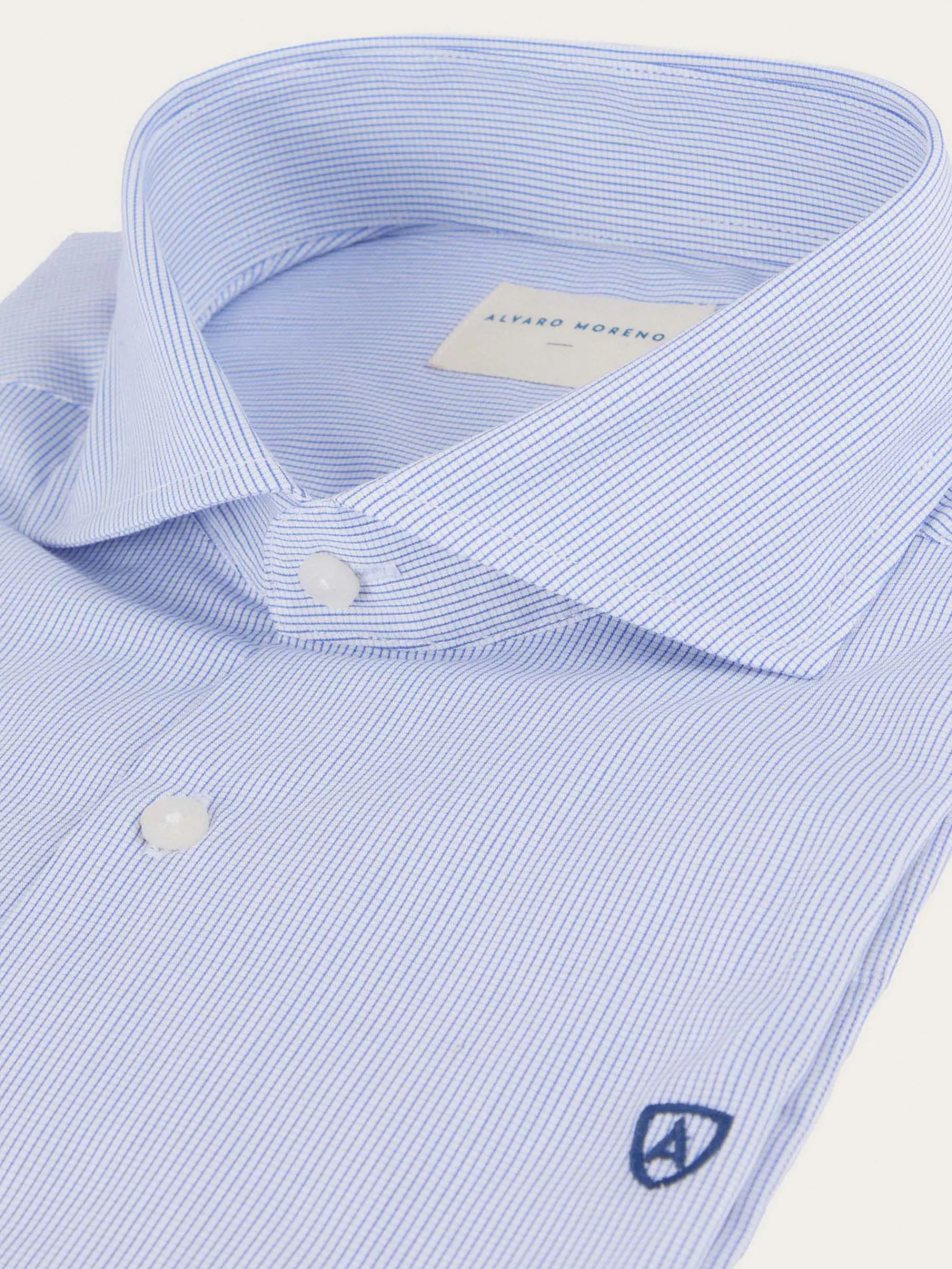 Camisas Vestir|Camisas Vestir-Alvaro Moreno CAMISA COMFORT MICROCUADRO Azul