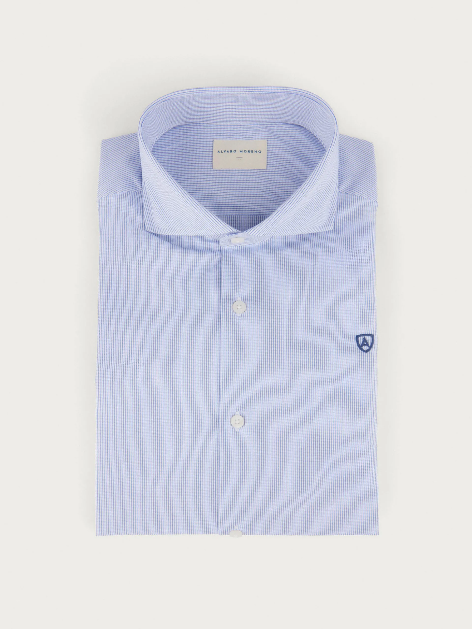 Camisas Vestir|Camisas Vestir-Alvaro Moreno CAMISA COMFORT MICROCUADRO Azul