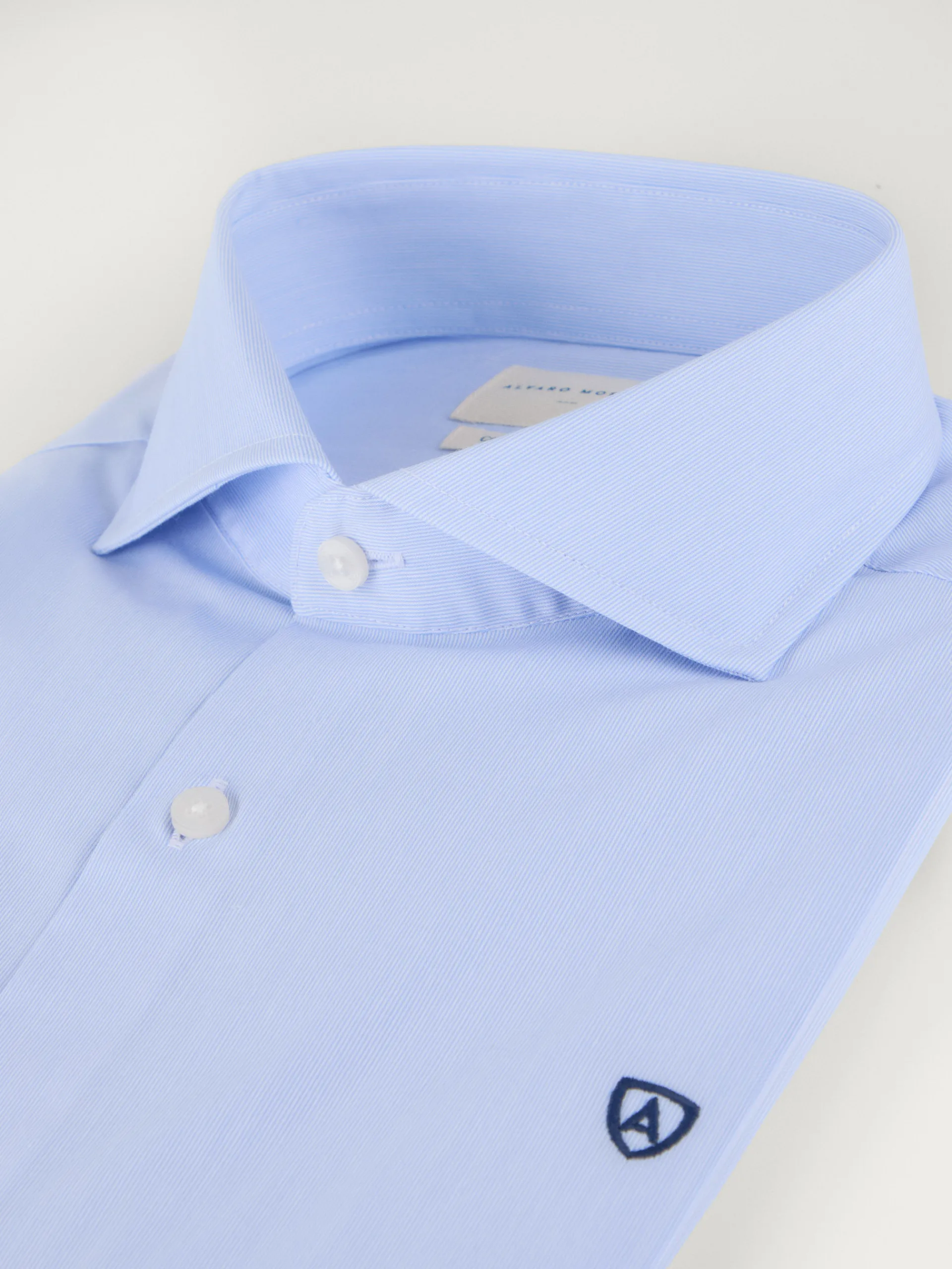 Camisas Vestir|Camisas Vestir-Alvaro Moreno CAMISA COMFORT MIL RAYAS Celeste