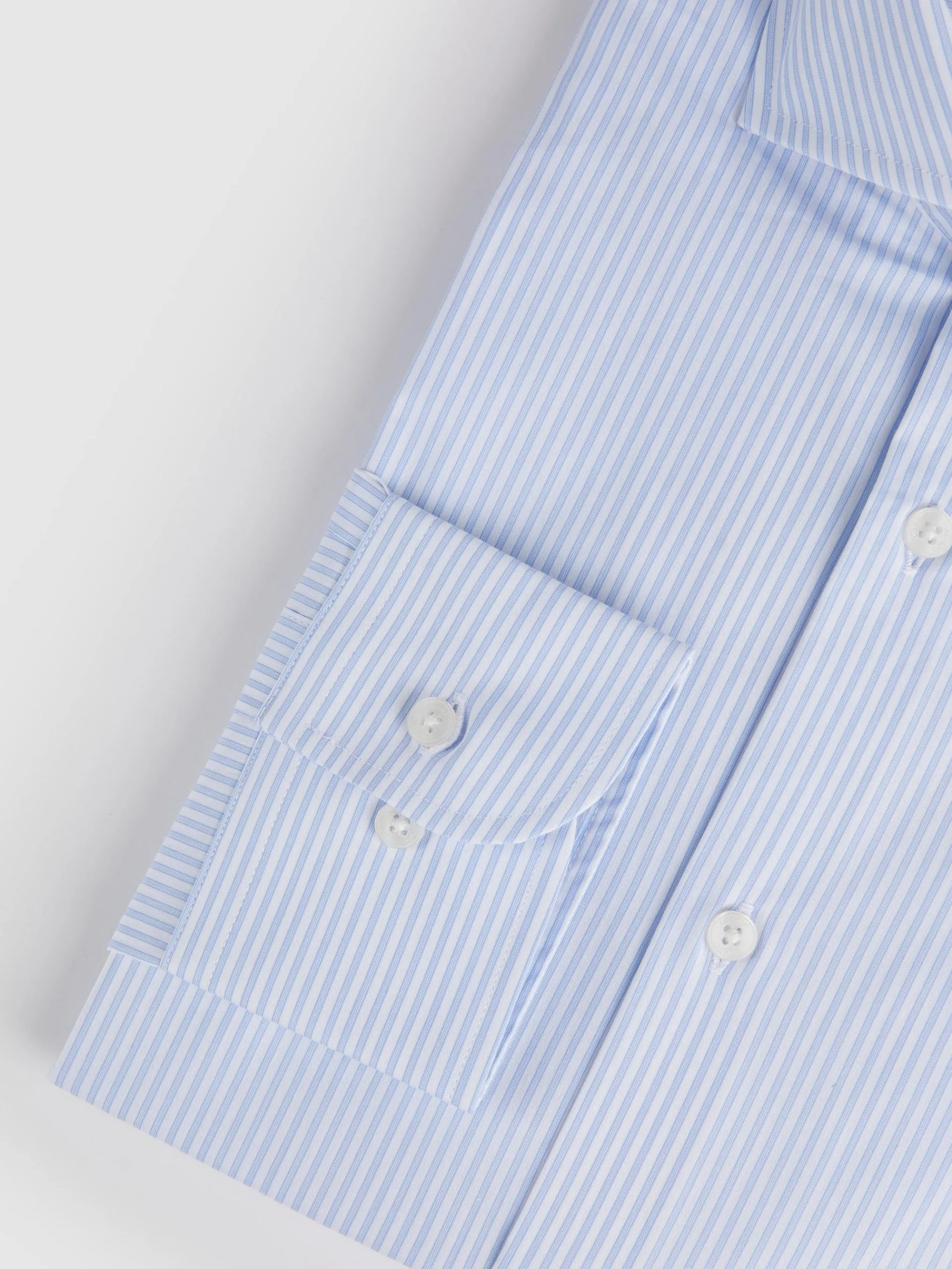 Camisas Vestir|Camisas Vestir-Alvaro Moreno CAMISA COMFORT RAYAS Celeste