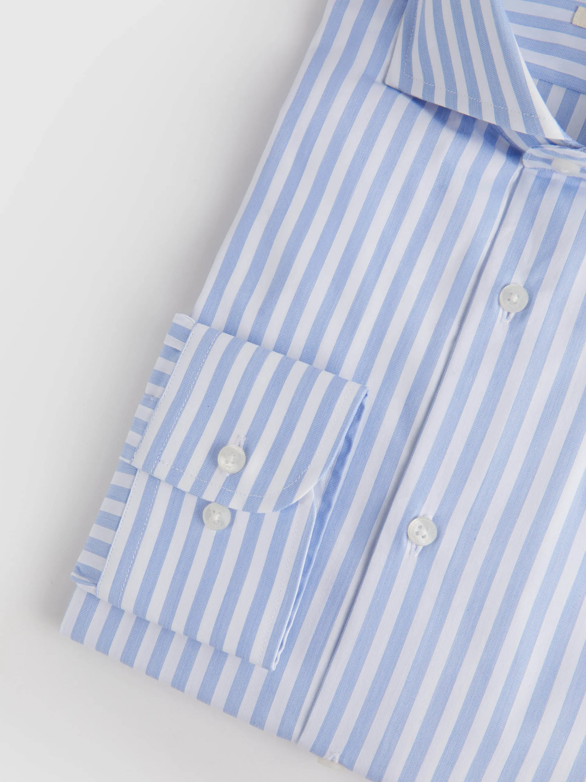 Camisas Vestir|Camisas Vestir-Alvaro Moreno CAMISA COMFORT RAYAS Celeste