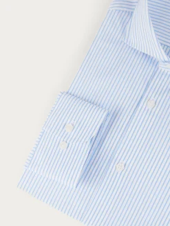 Camisas Vestir|Camisas Vestir-Alvaro Moreno CAMISA COMFORT STRIPES Celeste
