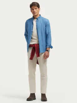 Casual-Alvaro Moreno CAMISA DENIM B.DOWN Azul