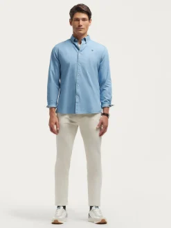 Casual-Alvaro Moreno CAMISA DENIM B.DOWN Celeste