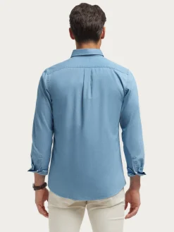 Casual-Alvaro Moreno CAMISA DENIM B.DOWN Celeste