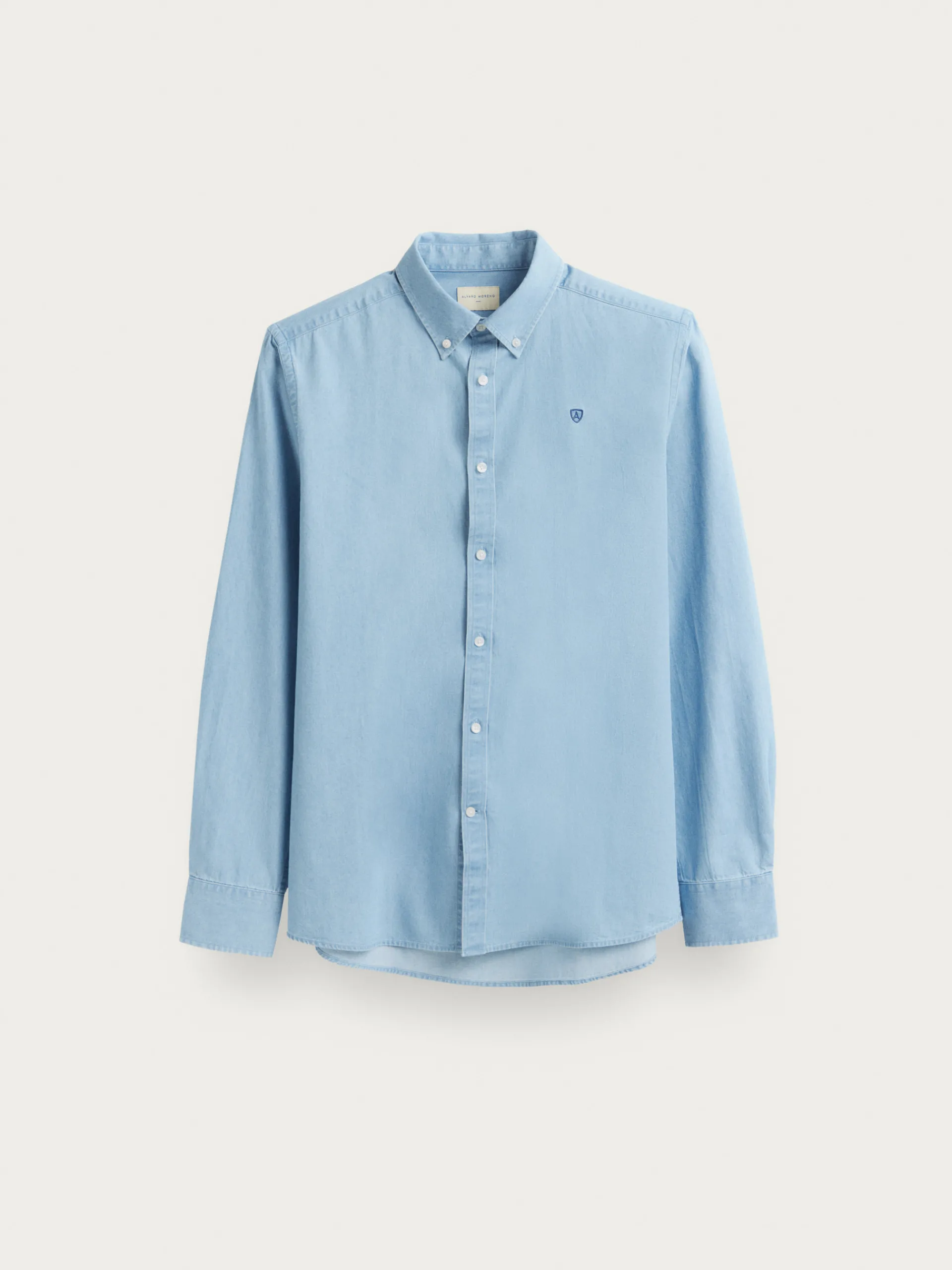 Casual-Alvaro Moreno CAMISA DENIM B.DOWN Celeste
