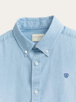 Casual-Alvaro Moreno CAMISA DENIM B.DOWN Celeste