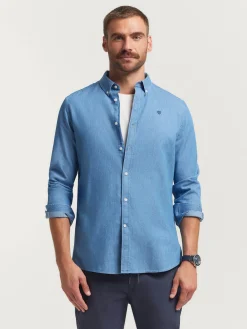 Casual-Alvaro Moreno CAMISA DENIM CANUTILLO Azul