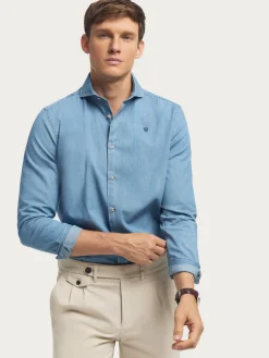 Casual-Alvaro Moreno CAMISA DENIM JACK Azul