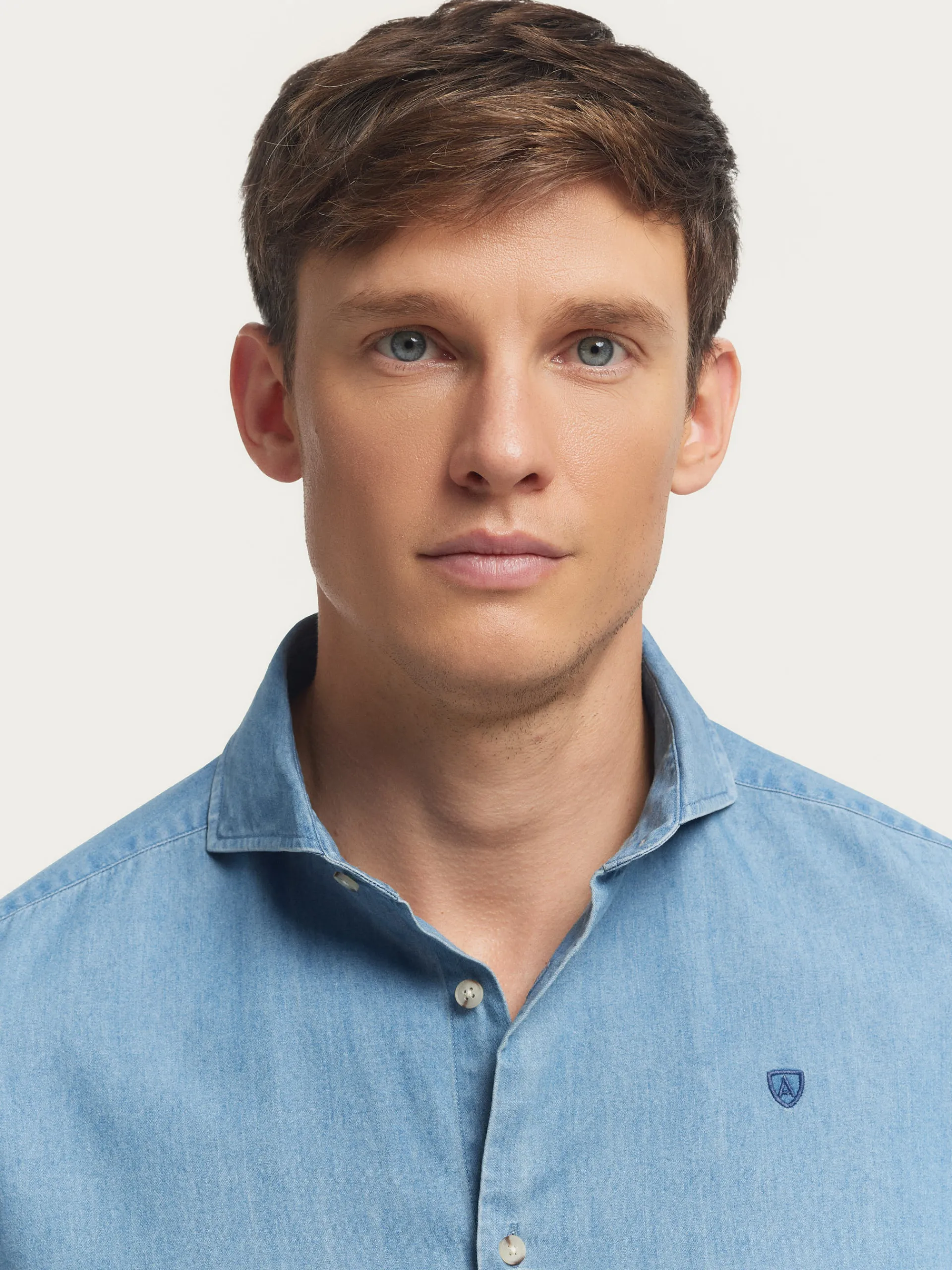 Casual-Alvaro Moreno CAMISA DENIM JACK Azul