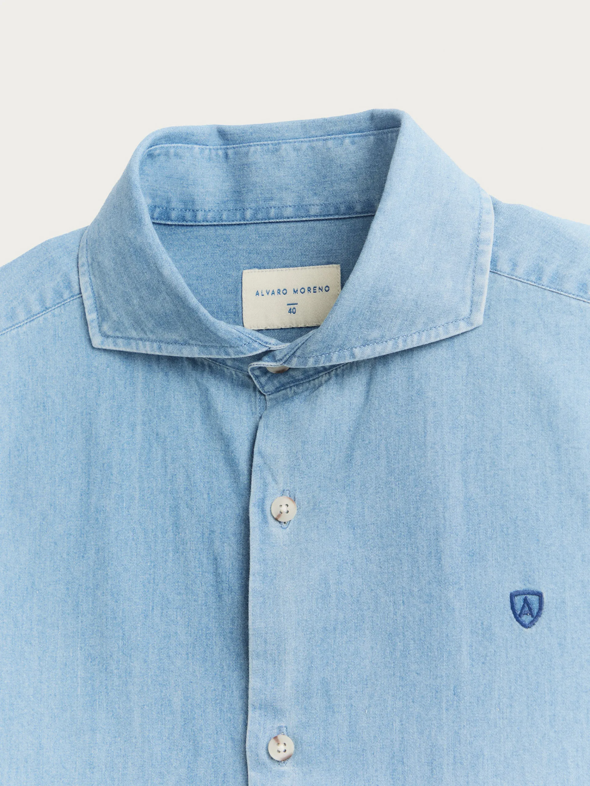 Casual-Alvaro Moreno CAMISA DENIM JACK Azul
