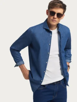 Casual-Alvaro Moreno CAMISA DENIM JACK Azul Marino