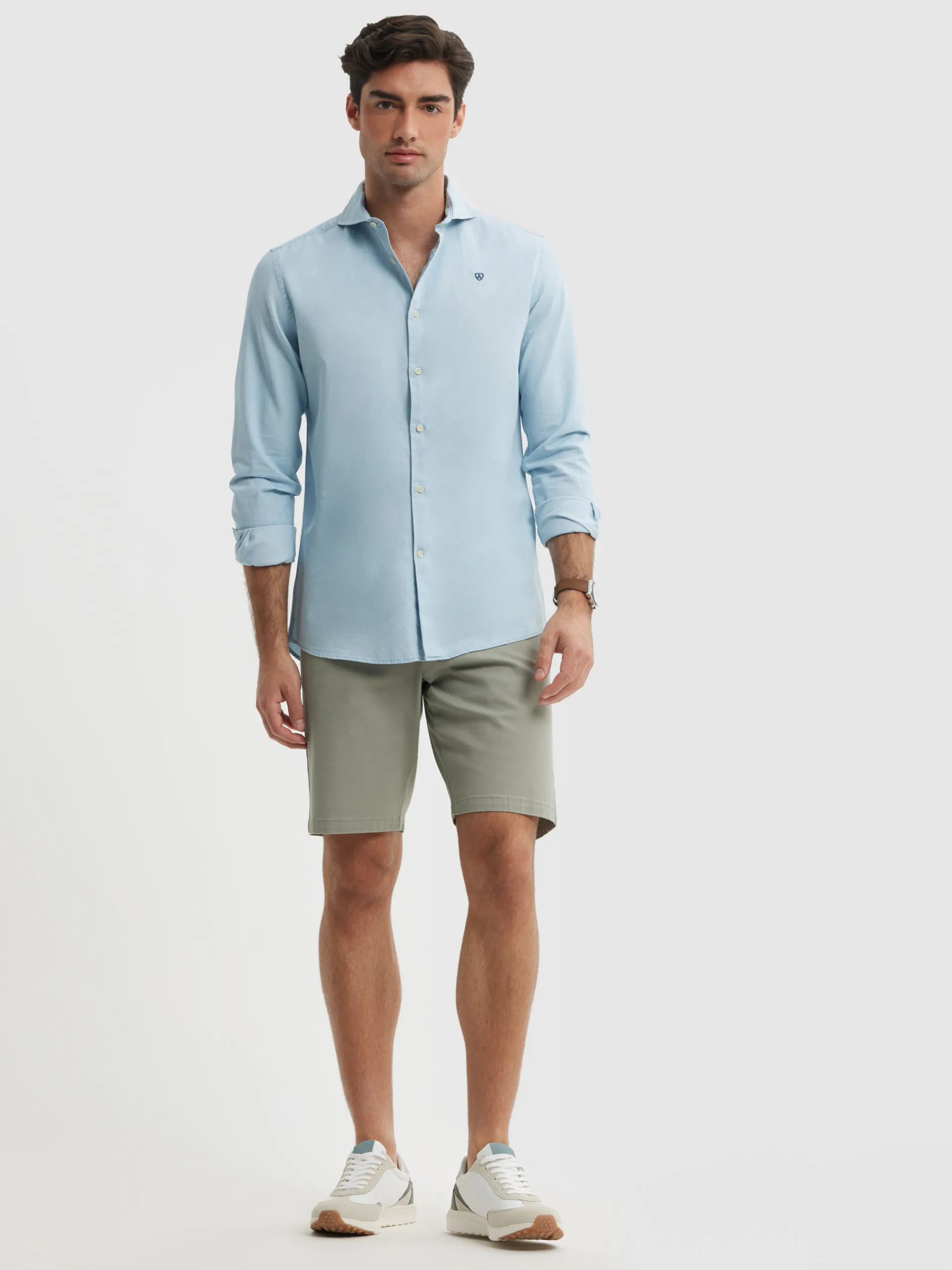 Casual-Alvaro Moreno CAMISA DENIM JACK Celeste