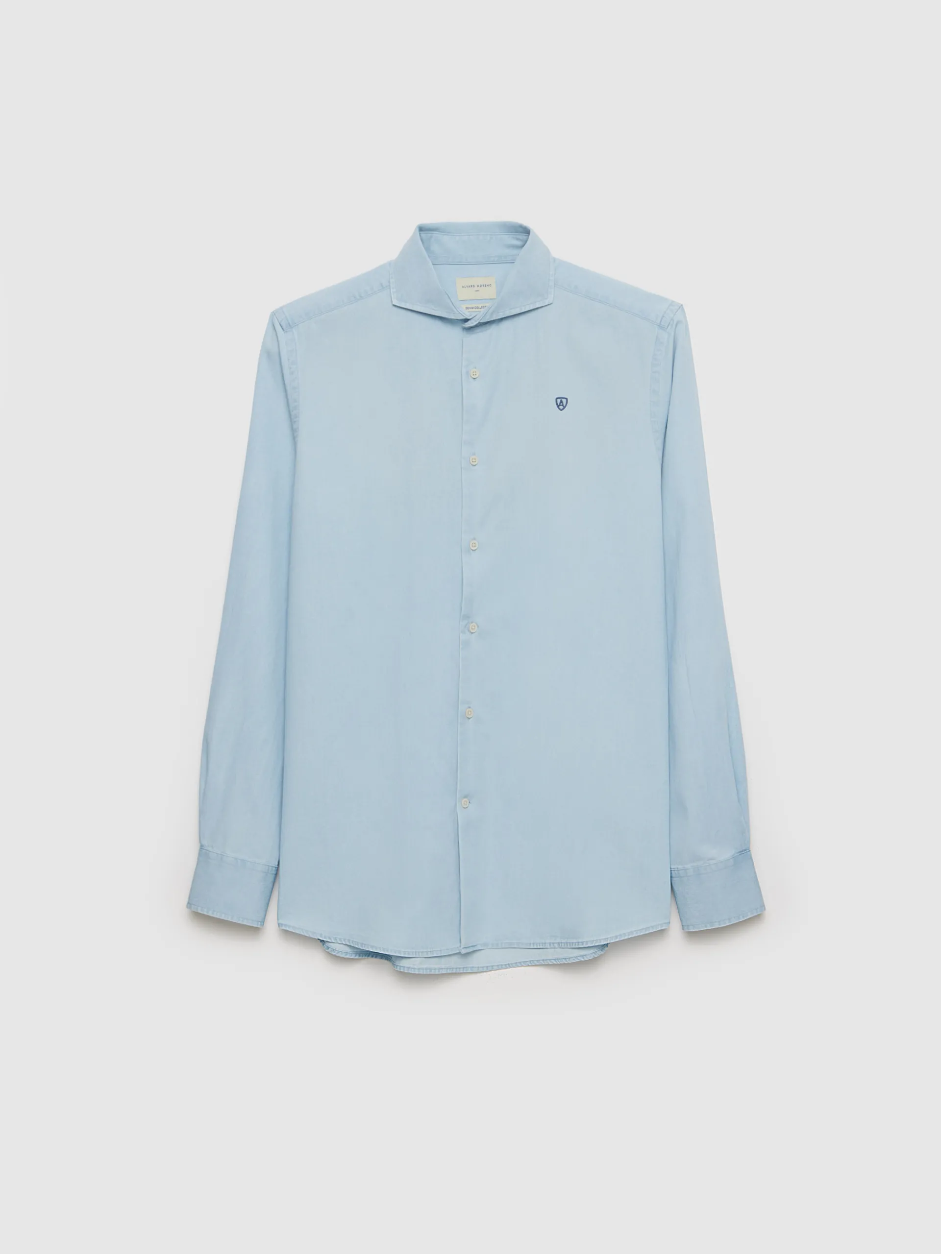 Casual-Alvaro Moreno CAMISA DENIM JACK Celeste
