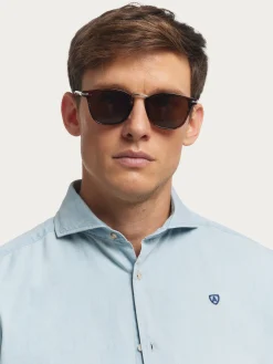 Casual-Alvaro Moreno CAMISA DENIM JACK Celeste