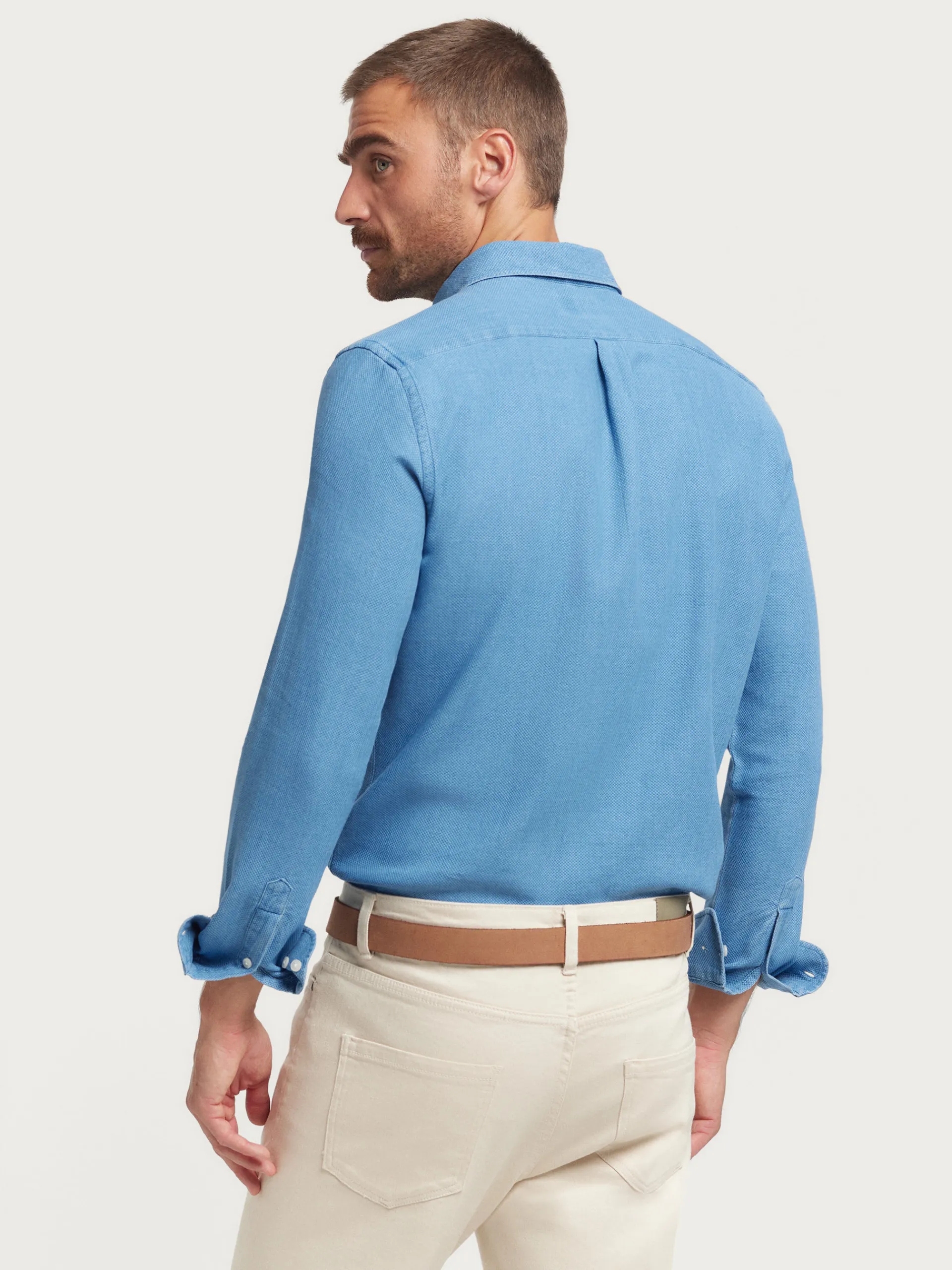 Casual-Alvaro Moreno CAMISA DENIM NIDO Azul