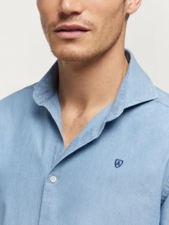 Casual-Alvaro Moreno CAMISA DENIM STRUCTURE Azul