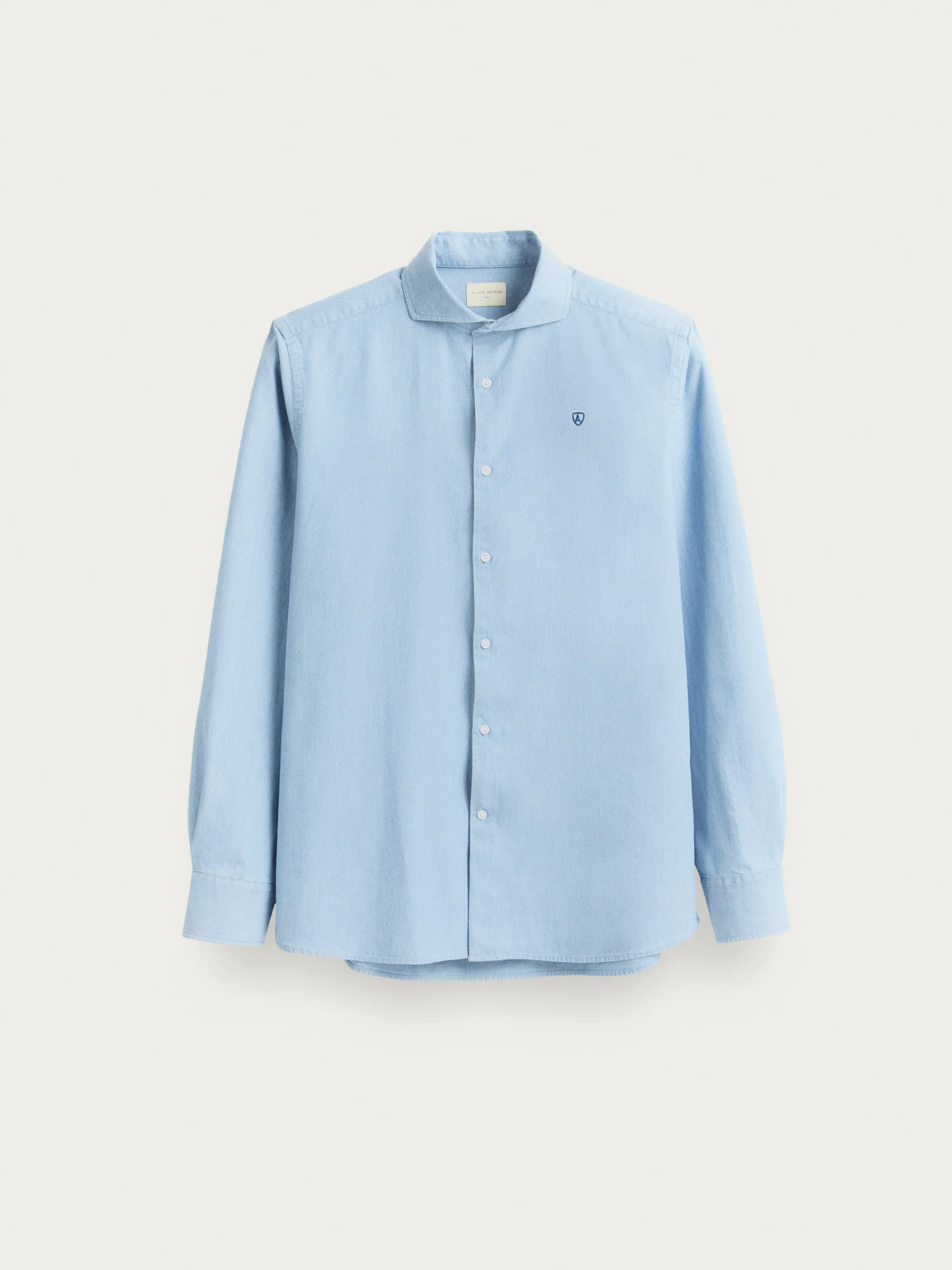 Casual-Alvaro Moreno CAMISA DENIM STRUCTURE Azul